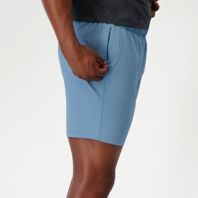 Everyday Short | Solid - Cadet Blue
