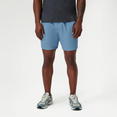 Everyday Short | Solid - Cadet Blue