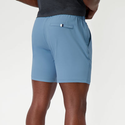 Everyday Short | Solid - Cadet Blue