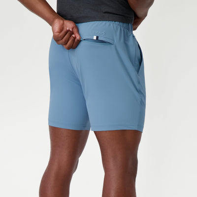 Everyday Short | Solid - Cadet Blue