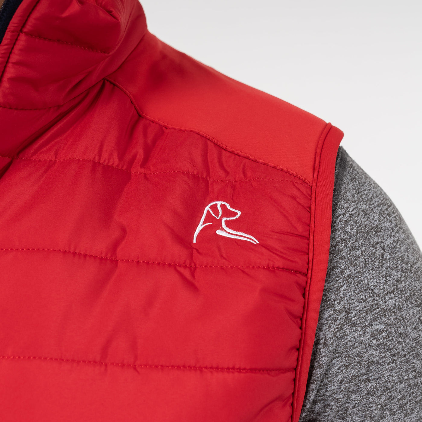 Fulton Performance Vest | Solid - Cardinal Red/Fleet Navy - USA