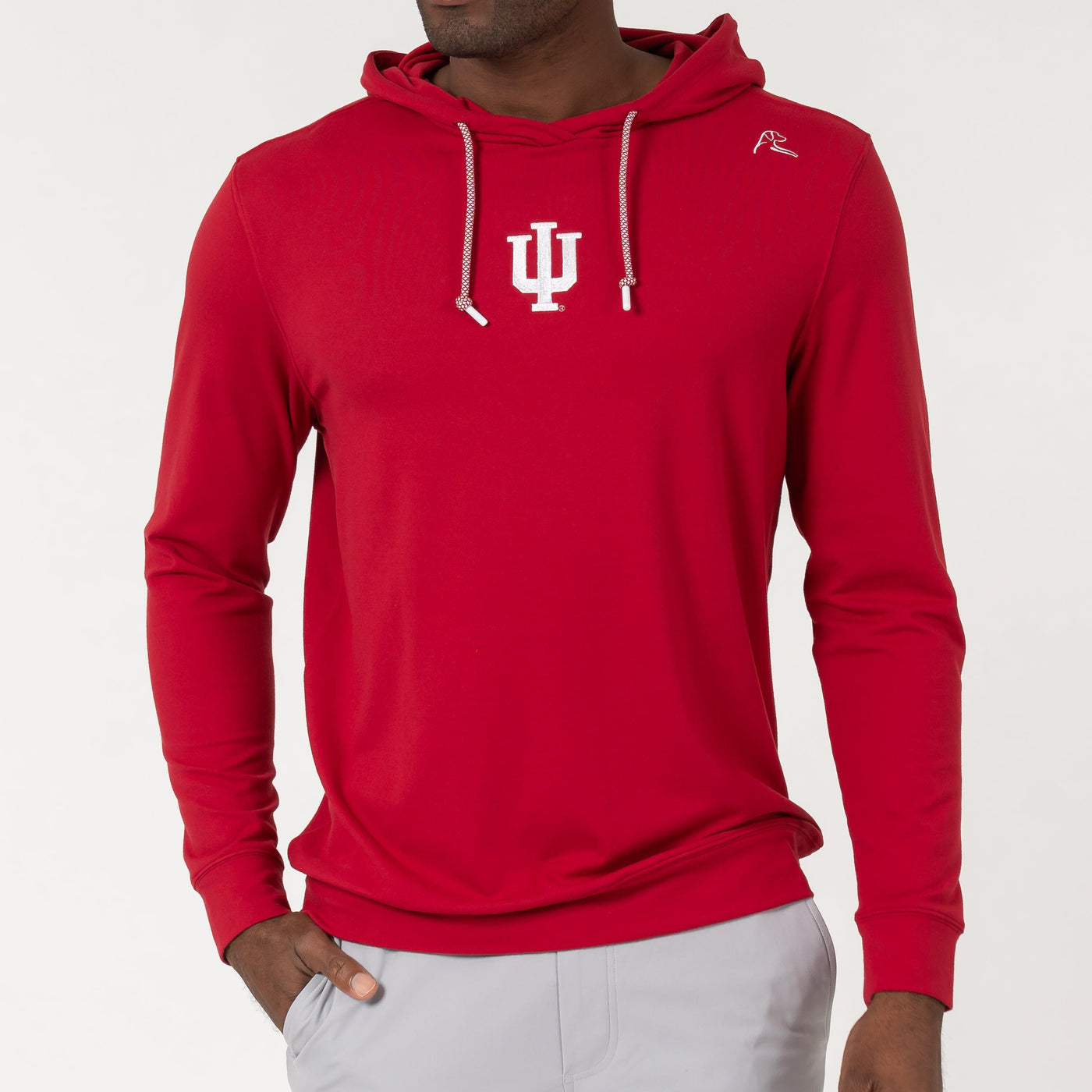 Hesi Collegiate Hoodie - Indiana | Solid - Carmine Red - Indiana - 1