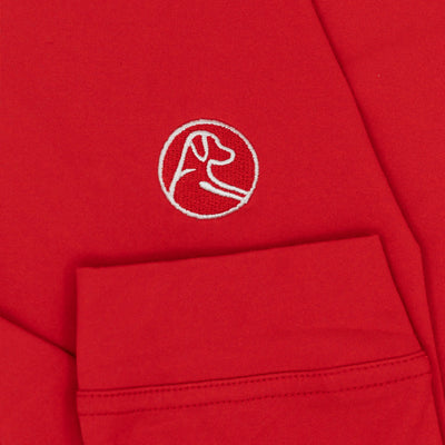 Solid Collegiate Q-Zip - NC State | Solid - Cherry Red - NC State - 1