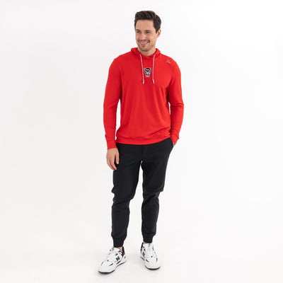 Hesi Collegiate Hoodie - NC State | Solid - Cherry Red - NC State - 1