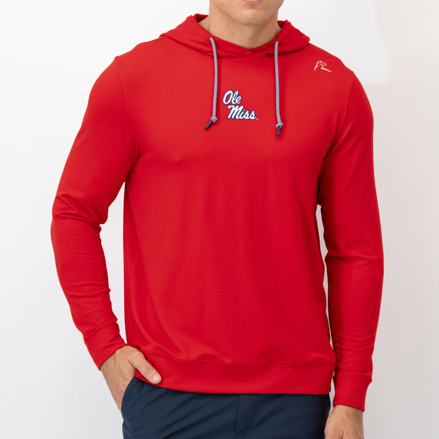 Hesi Collegiate Hoodie - Ole Miss | Solid - Cherry Red - Ole Miss - 1