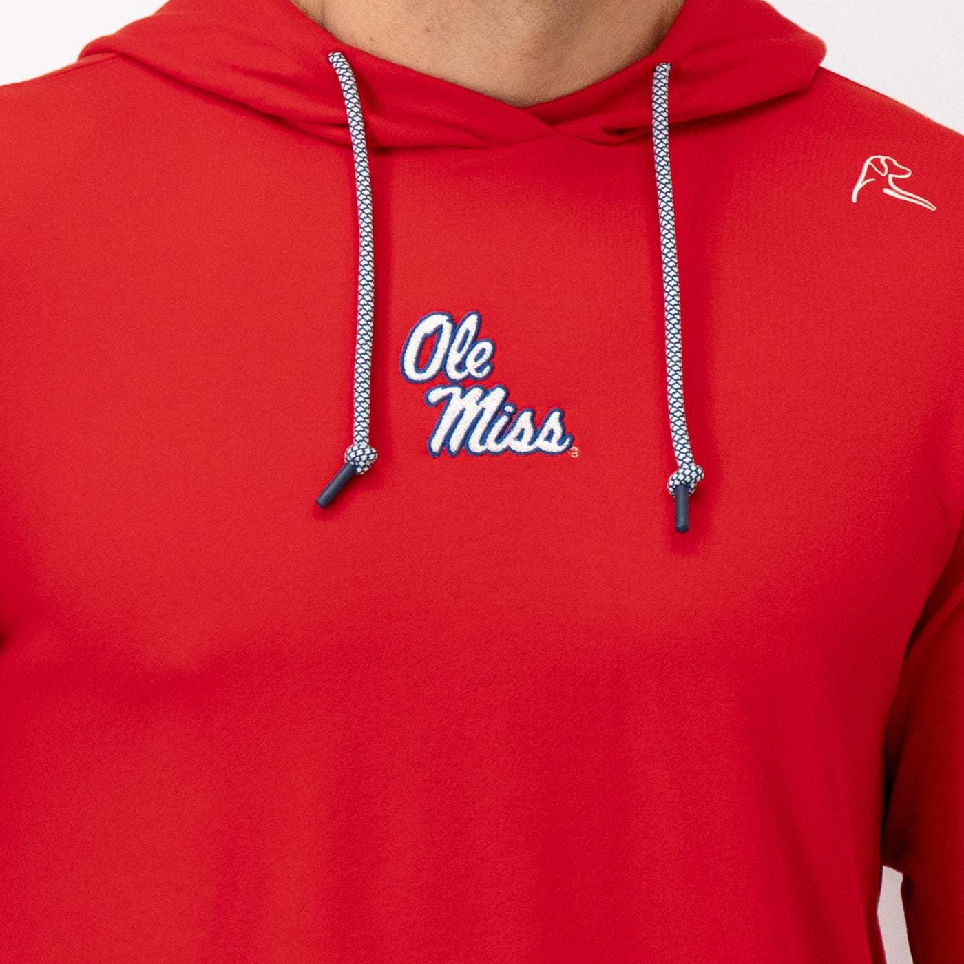 Hesi Collegiate Hoodie - Ole Miss | Solid - Cherry Red - Ole Miss - 1