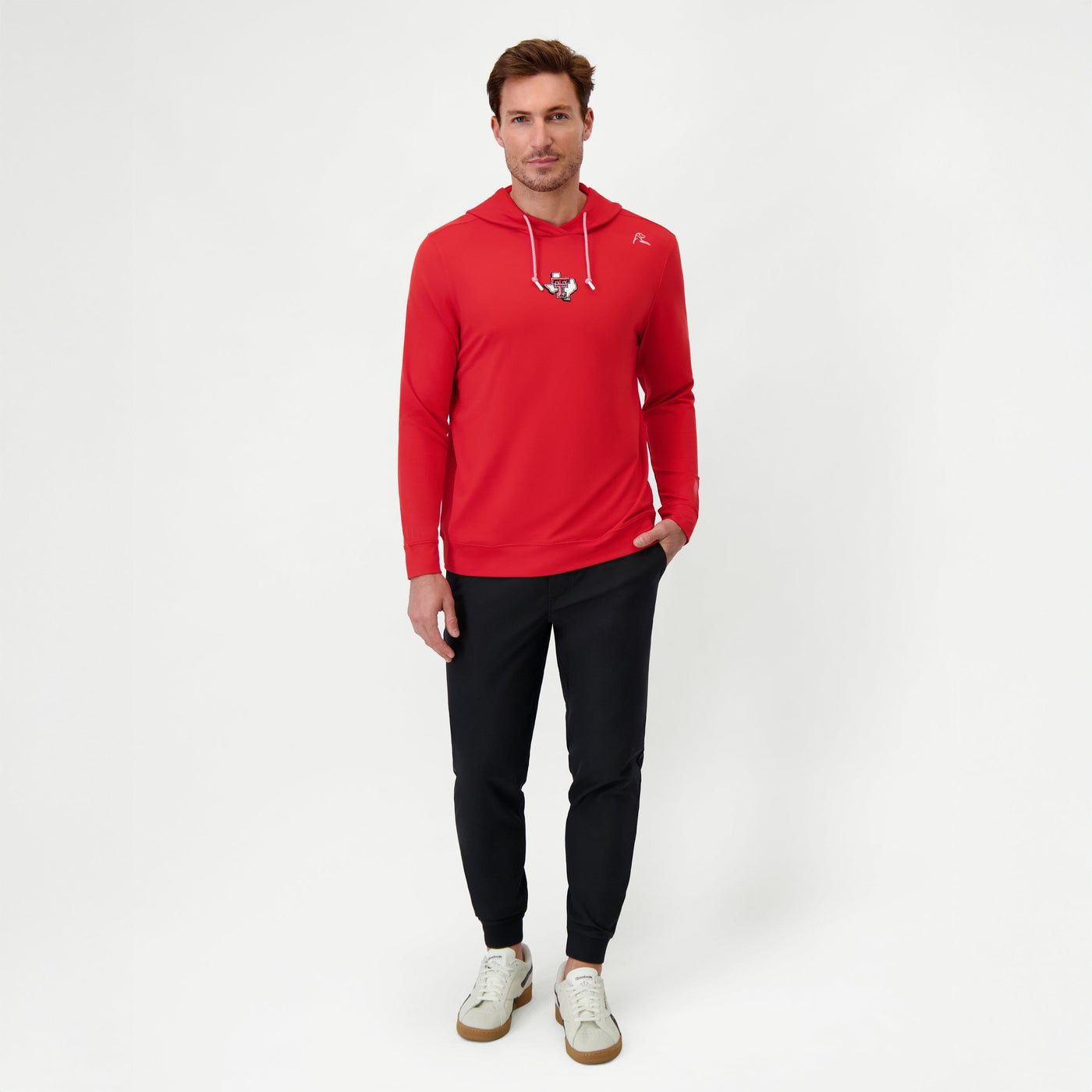 Hesi Collegiate Hoodie - Texas Tech | Solid - Cherry Red - Texas Tech - 1