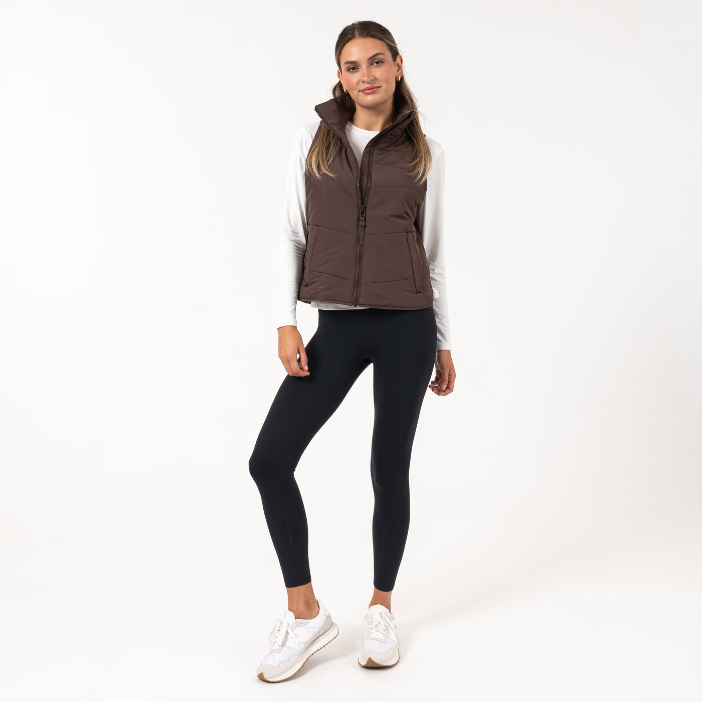 Cisco Insulated Vest | Solid - Cocoa