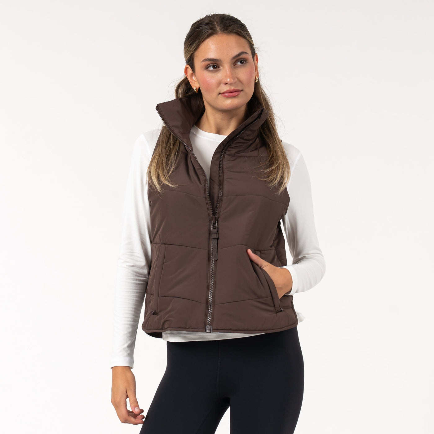 Cisco Insulated Vest | Solid - Cocoa