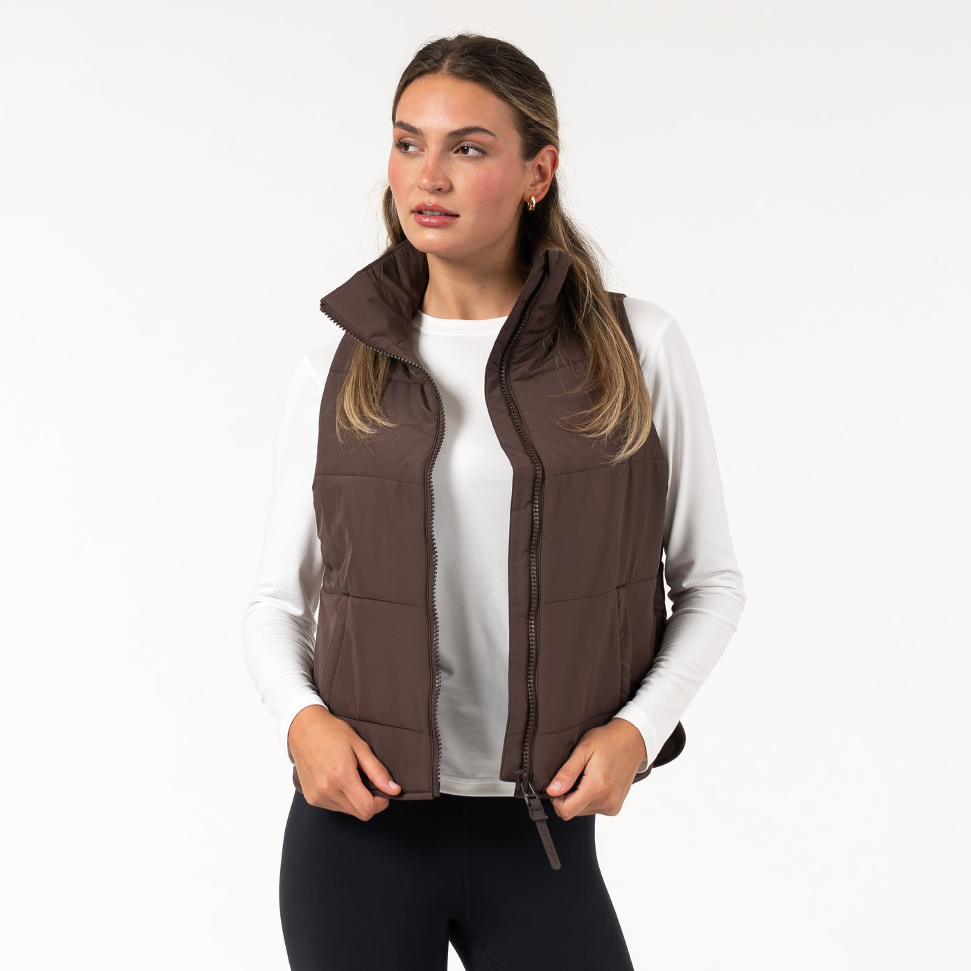 Cisco Insulated Vest | Solid - Cocoa