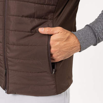 Fulton Performance Vest | Solid - Cocoa