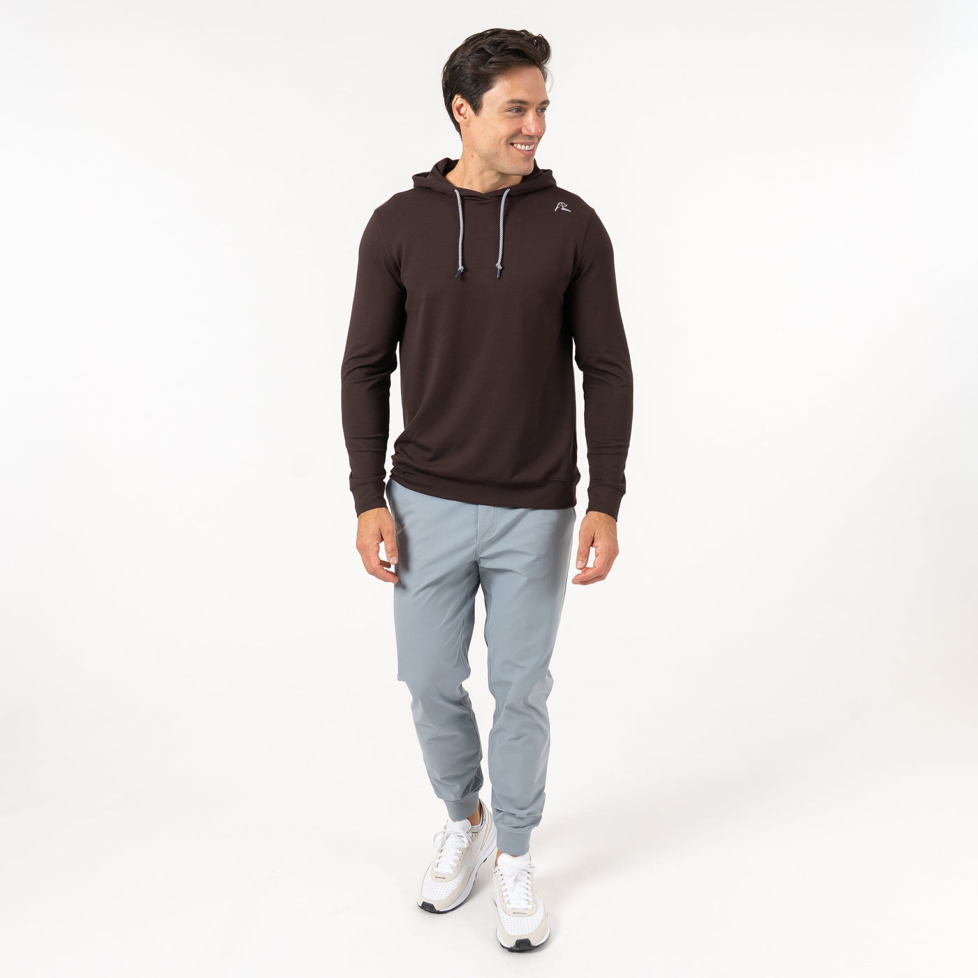 Hesi Performance Hoodie | Solid - Cocoa