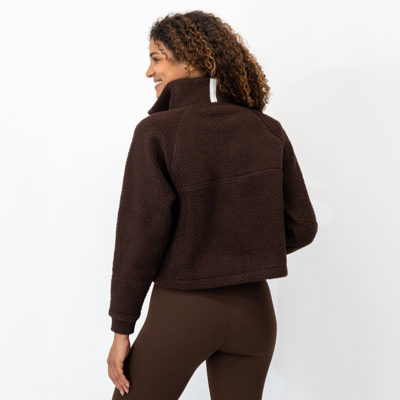 Rivanna Fleece Pullover | Solid - Cocoa