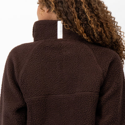 Rivanna Fleece Pullover | Solid - Cocoa