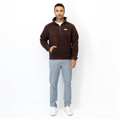 Summit Fleece Pullover | Solid - Cocoa