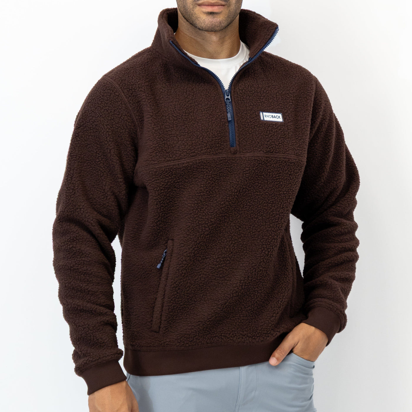 Summit Fleece Pullover | Solid - Cocoa