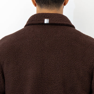 Summit Fleece Shirt Jacket | Solid - Cocoa