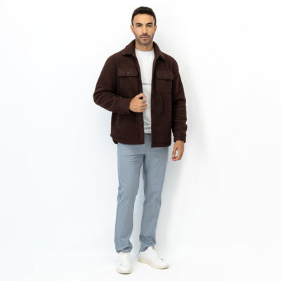 Summit Fleece Shirt Jacket | Solid - Cocoa