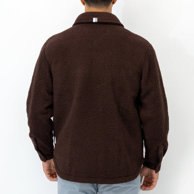 Summit Fleece Shirt Jacket | Solid - Cocoa