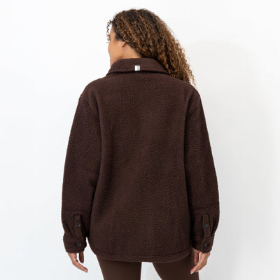 Summit Fleece Shirt Jacket | Solid - Cocoa (Women)