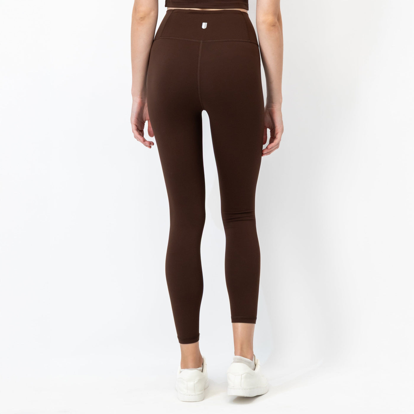 Vista High-Rise Legging | Solid - Cocoa