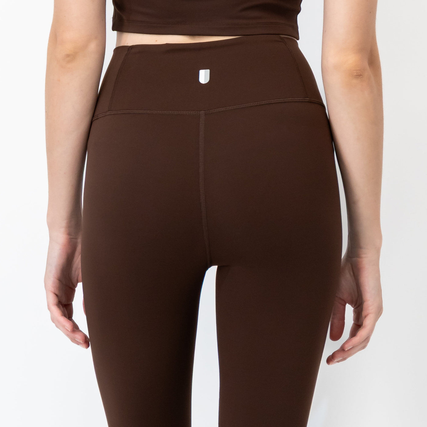 Vista High-Rise Legging | Solid - Cocoa