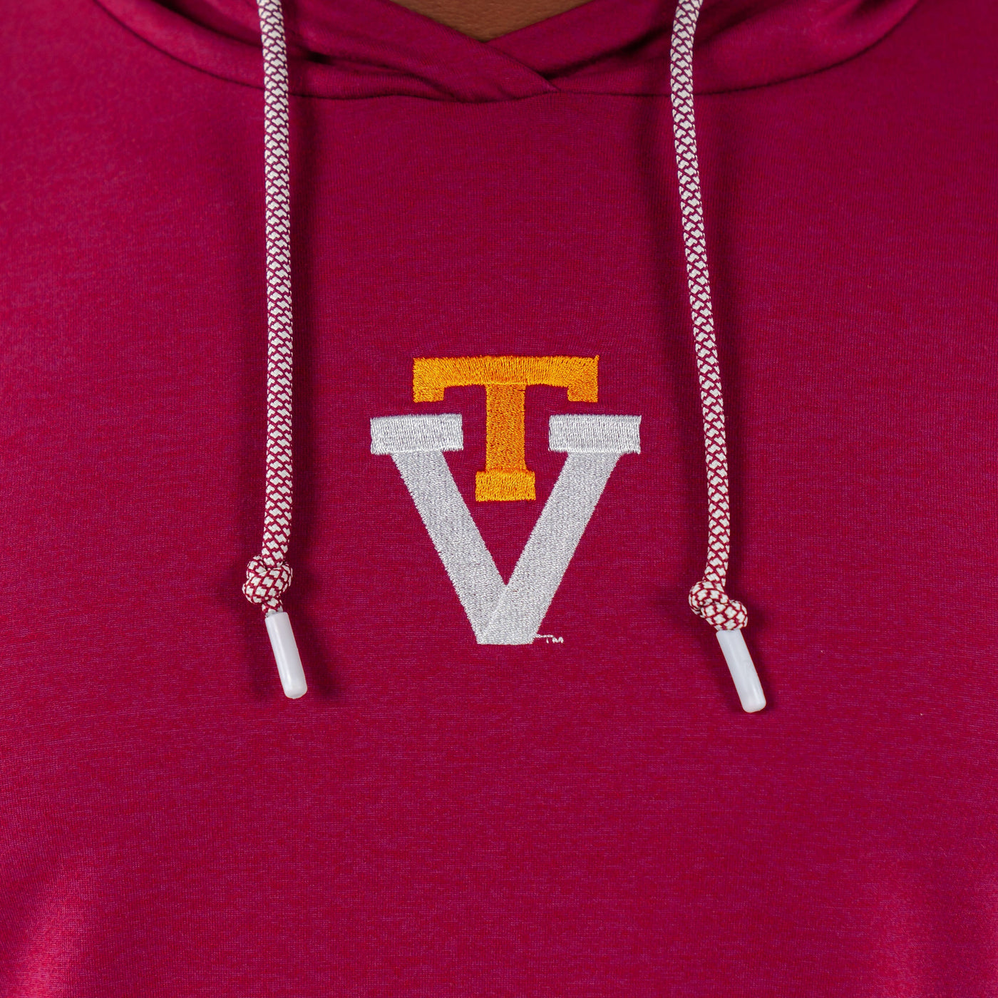 Hesi Collegiate Hoodie - Virginia Tech | Solid - Dark Maroon - Virginia Tech - 1