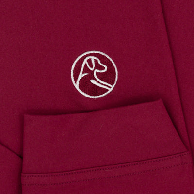 Solid Collegiate Q-Zip - Virginia Tech | Solid - Dark Maroon - Vt - 2