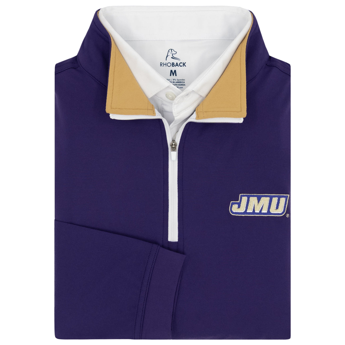 Solid Collegiate Q-Zip - James Madison | Solid - Dark Violet - James Madison - 1