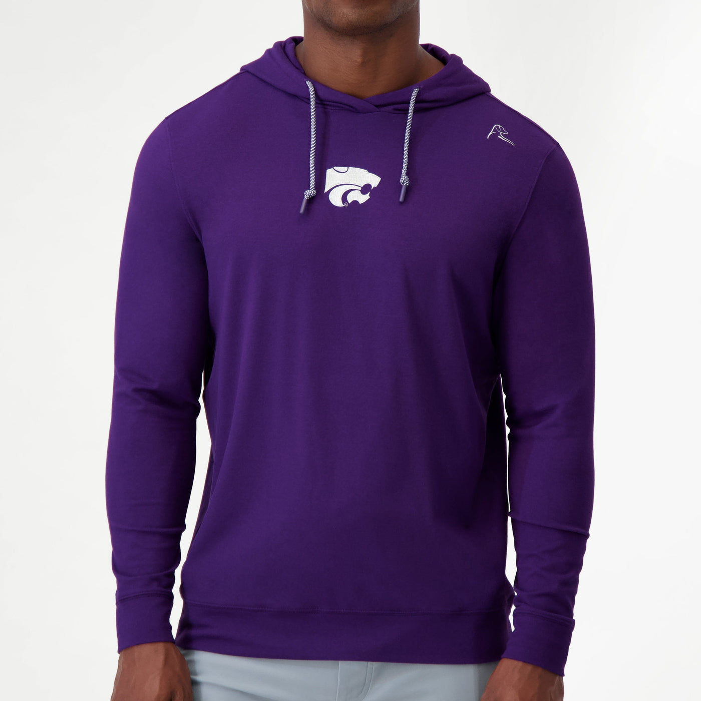 Hesi Collegiate Hoodie - Kansas State | Solid - Dark Violet - Kansas State - 1