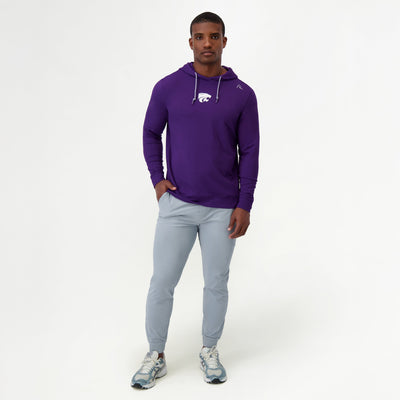 Hesi Collegiate Hoodie - Kansas State | Solid - Dark Violet - Kansas State - 1