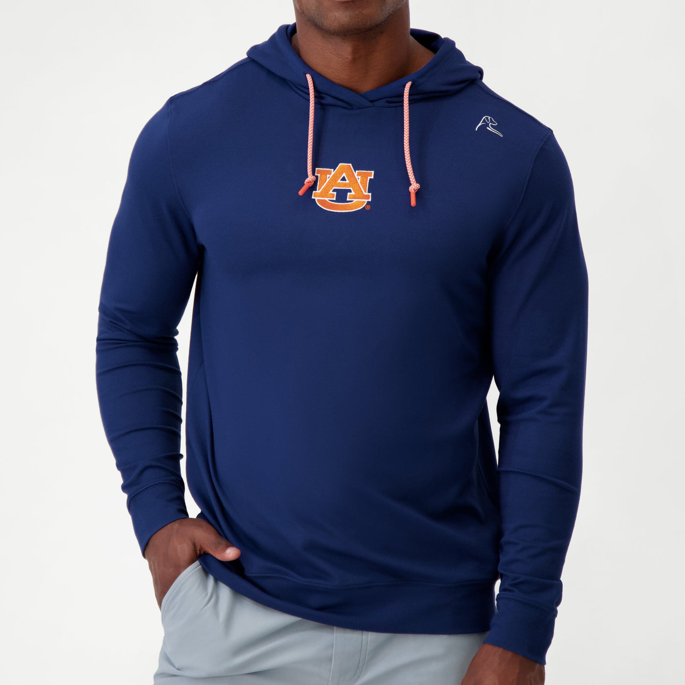 Hesi Collegiate Hoodie - Auburn | Solid - Dock Blue - Auburn - 2