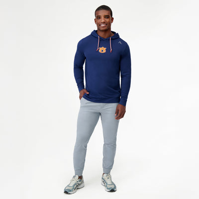 Hesi Collegiate Hoodie - Auburn | Solid - Dock Blue - Auburn - 2