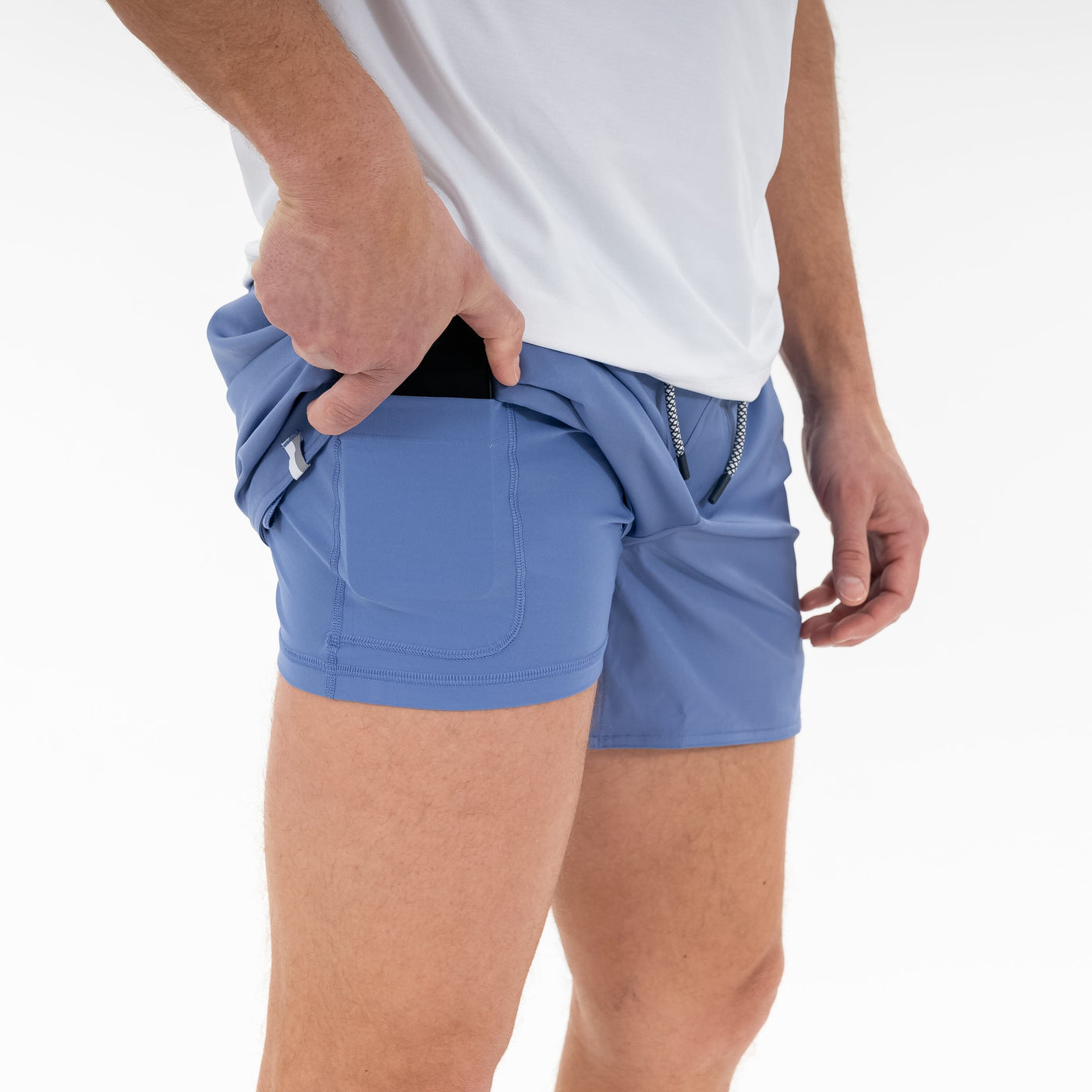 Grit Gym Short - 5" | Solid - Dusk Blue