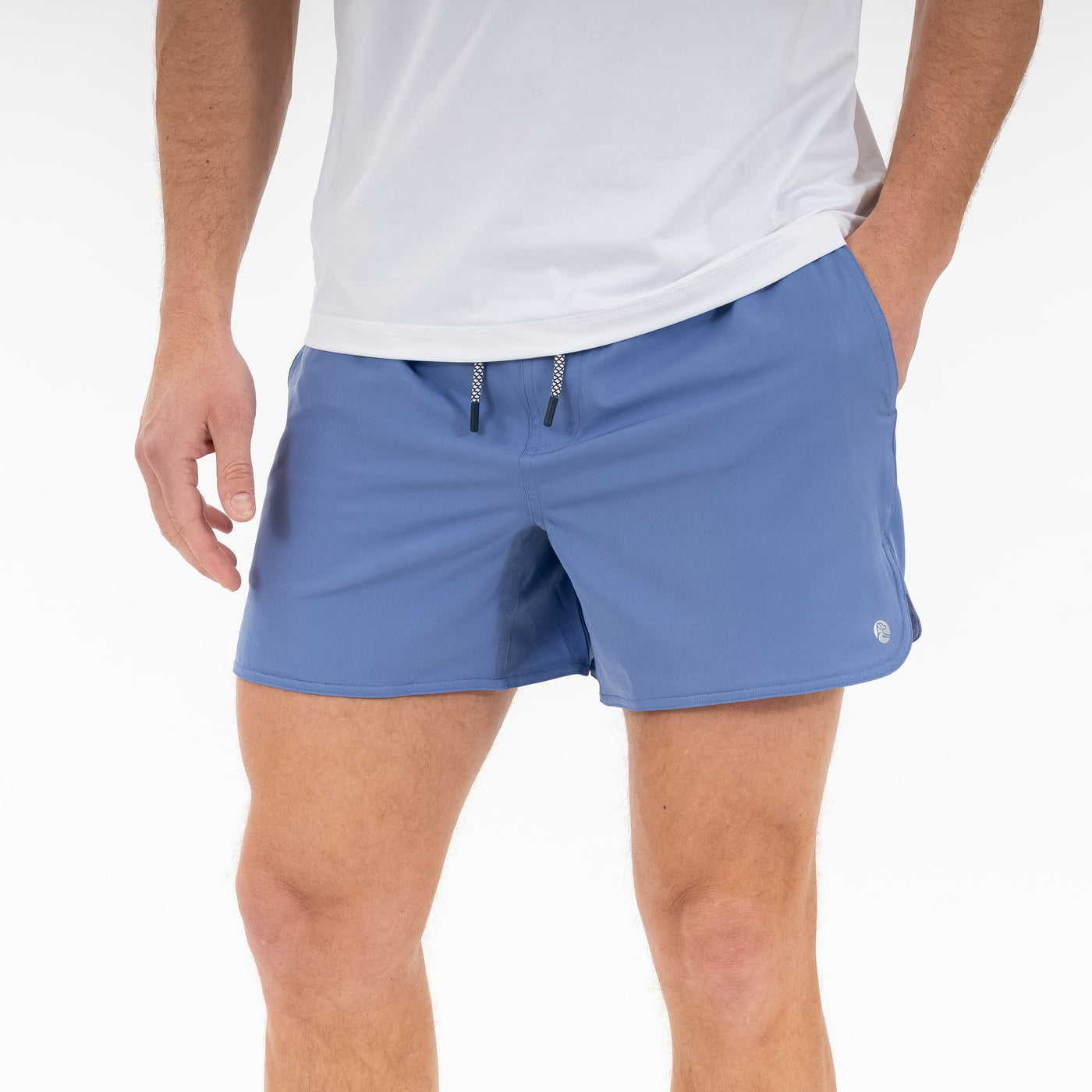 Grit Gym Short - 5" | Solid - Dusk Blue