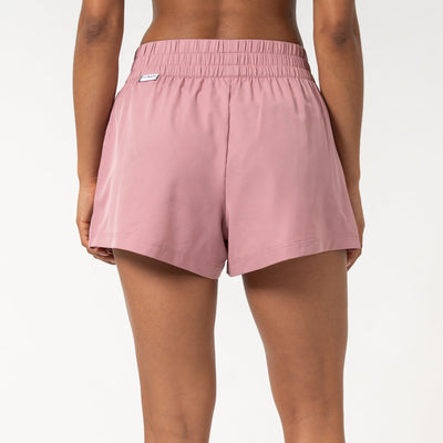 Era High-Rise Short | Solid - Dusk Pink