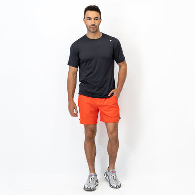 Grit Gym Short - 7" | Solid - Fire Orange