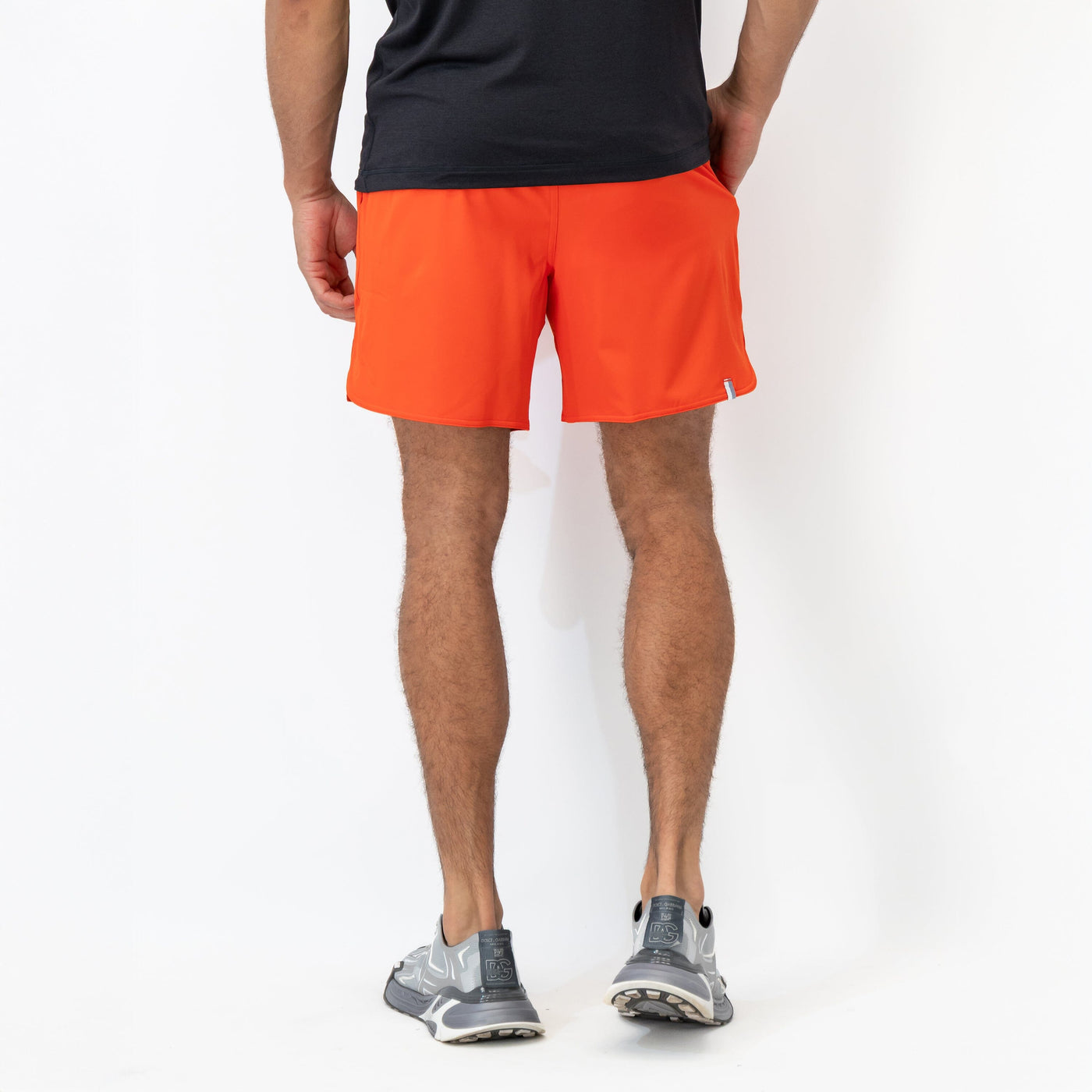 Grit Gym Short - 7" | Solid - Fire Orange