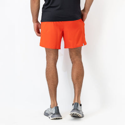 Grit Gym Short - 7" | Solid - Fire Orange