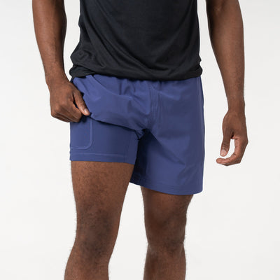 All-Active Short | Solid - Flag Blue
