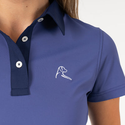 Solid Performance Polo | Solid - Flag Blue/Fleet Navy
