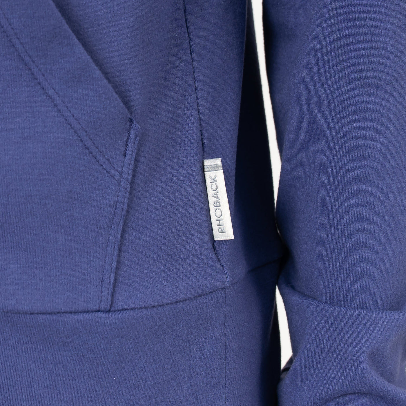 Tempo Full-Zip Hoodie | Solid - Flag Blue