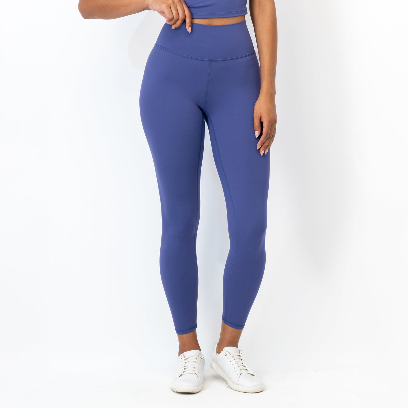 Vista High-Rise Legging | Solid - Flag Blue
