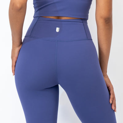 Vista High-Rise Legging | Solid - Flag Blue