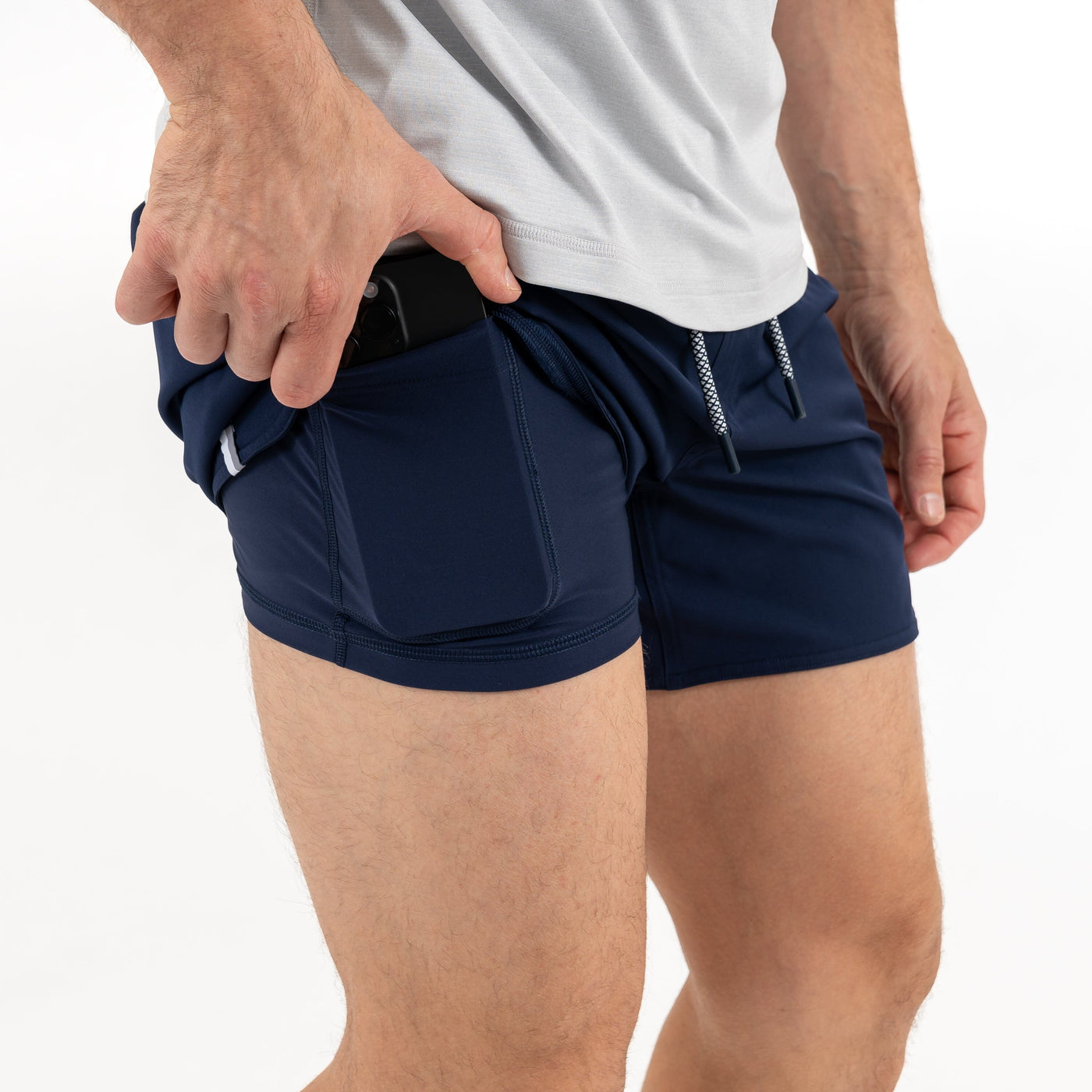 Grit Gym Short - 5" | Solid - Fleet Navy