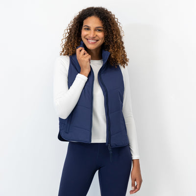 Cisco Insulated Vest | Solid - Fleet Navy