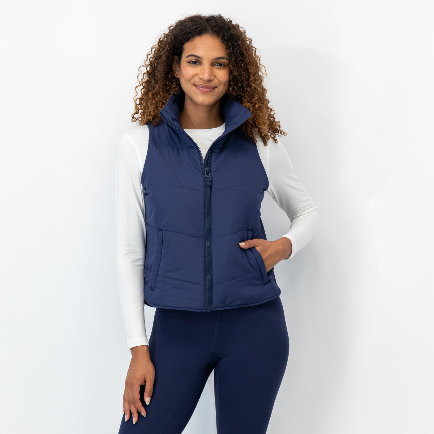Cisco Insulated Vest | Solid - Fleet Navy
