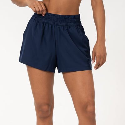 Era High-Rise Short | Solid - Fleet Navy