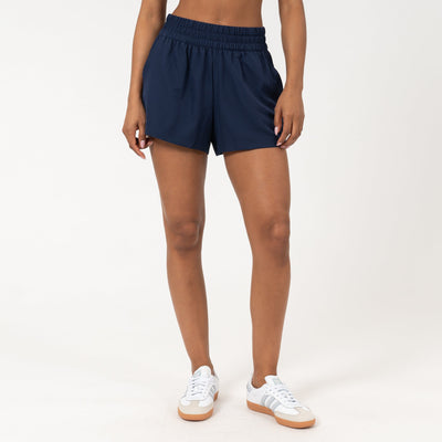 Era High-Rise Short | Solid - Fleet Navy