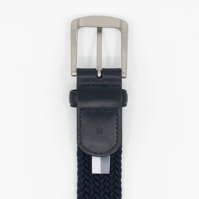 Flex Stretch Belt | Solid - Fleet Navy